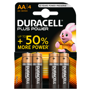 Pilas DURACELL  (pack de 4 Uds)